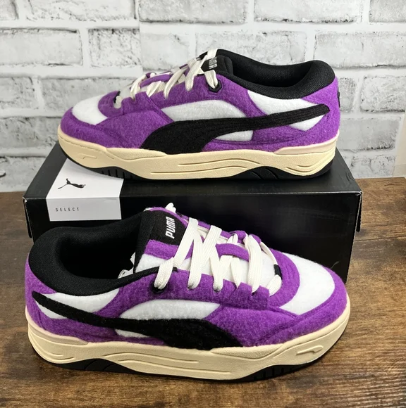 Puma | Shoes | Puma 8 Felt Purple Pop 39322101 Mens 95  display picture 3